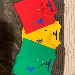 3 Polo Shirt Bundle!!